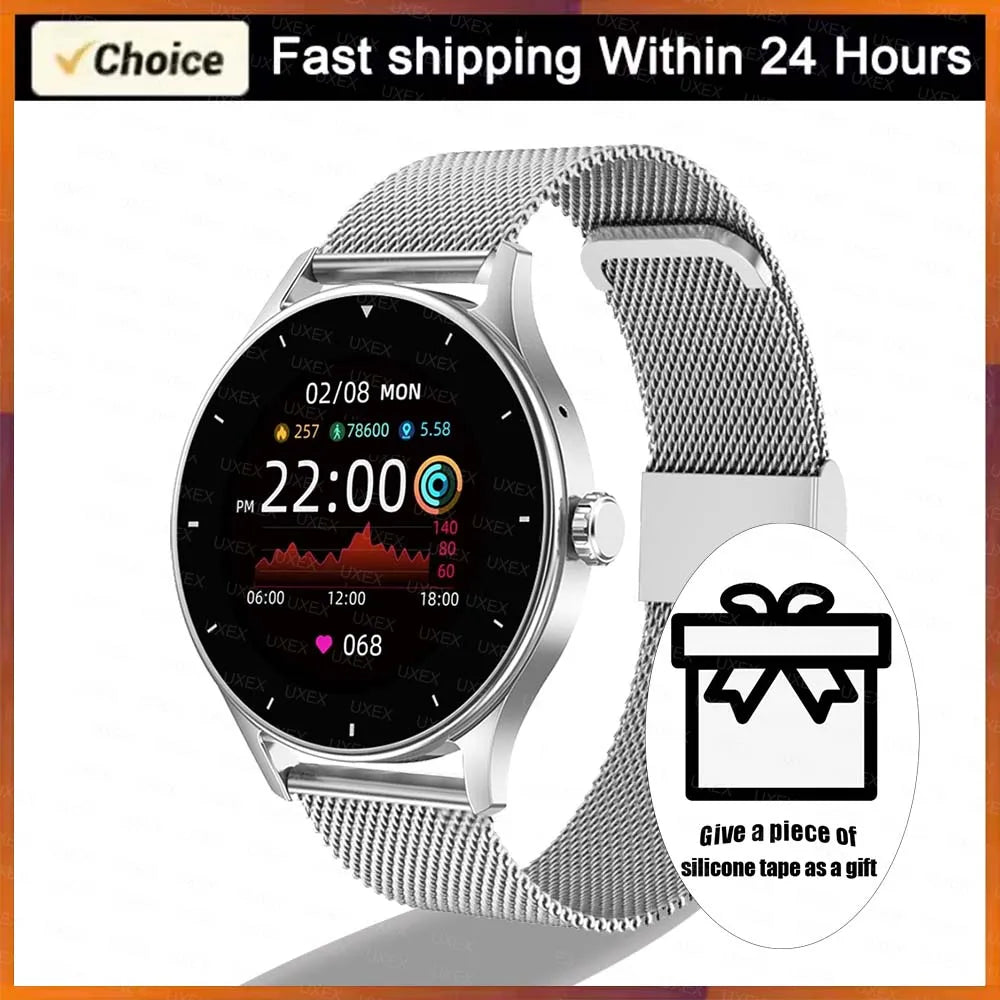 Wireless Call Men Plus Women Bt Call Smart Band Watch Valentine's Gift Watches Sports Ladies Smart Watches For Android IOS Phone