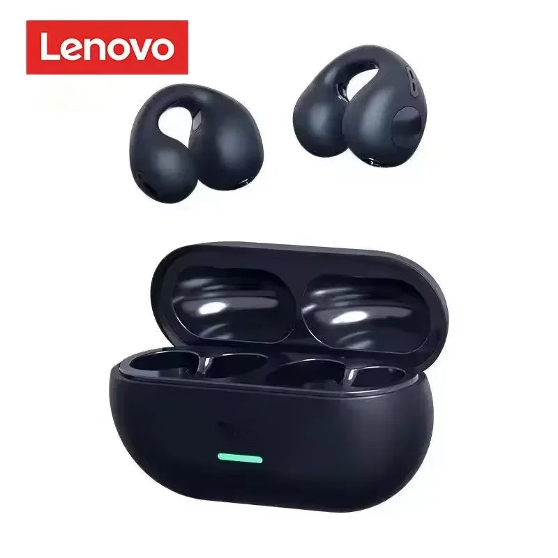 New Lenovo T75 Sound Quality Bone Conduction Wireless Bluetooth Headphones Sports Earphones 9D HiFi sound Touch control