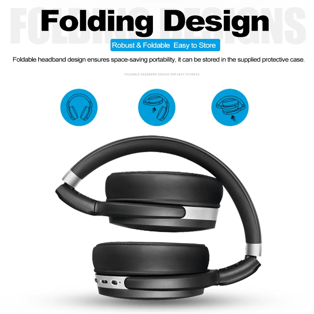 Sennheiser HD 4.50 Wireless Headphones HiFi Stereo Sound BTNC, Active Noise Cancelling  Deep Bass & Stereo  Foldable for Travel