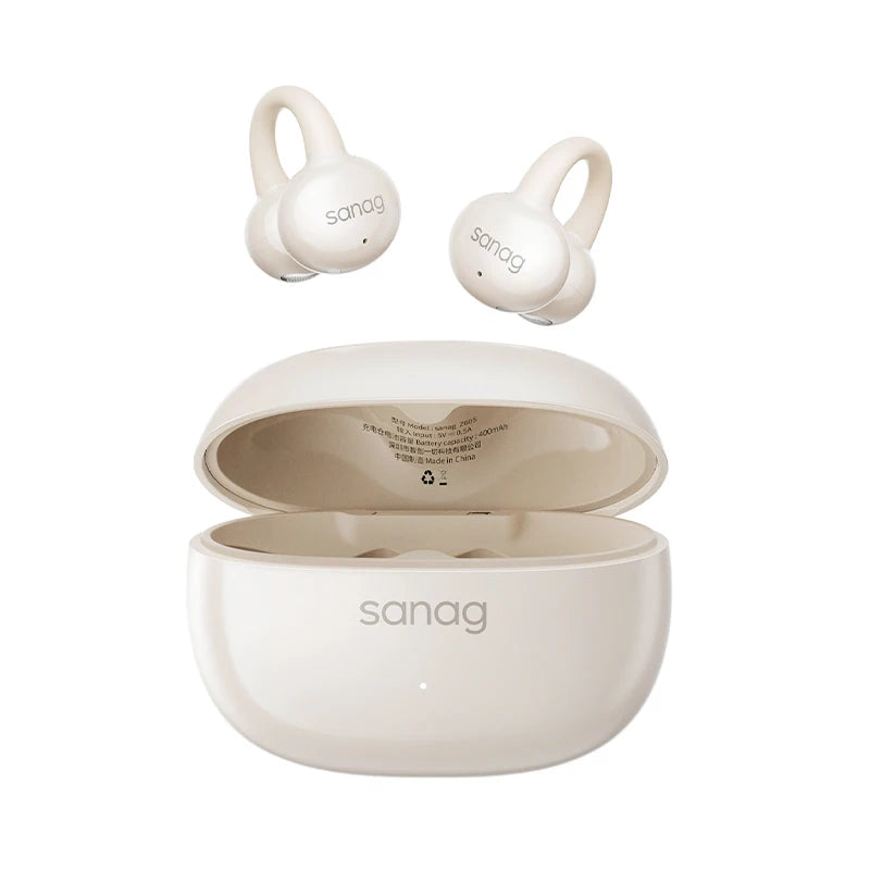 Sanag Z60S Ear Clip on OWS Earphones HiFi Sound Open Ear Earbud Audífonos Bluetooth Wireless Headphones Flash-sale Headsed