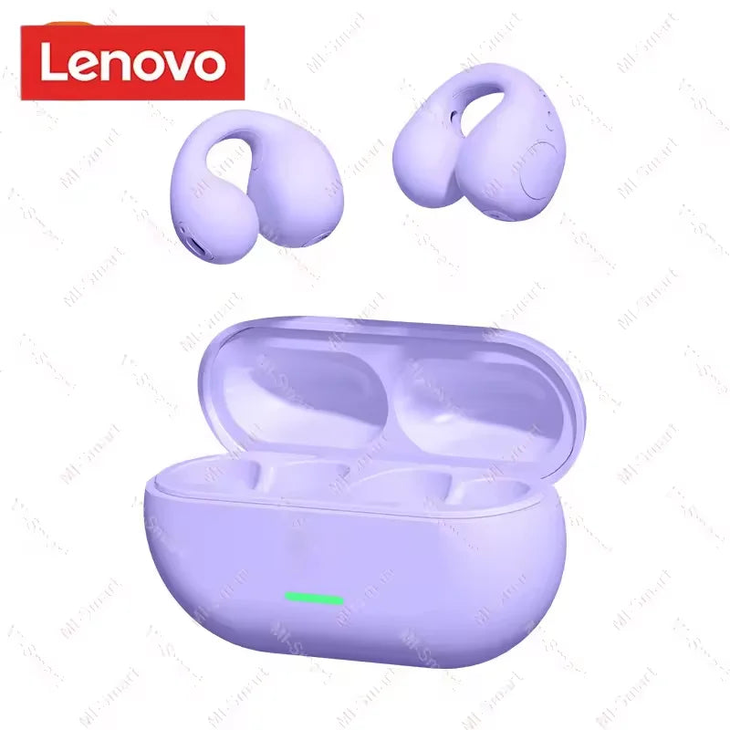 New Lenovo T75 Sound Quality Bone Conduction Wireless Bluetooth Headphones Sports Earphones 9D HiFi sound Touch control