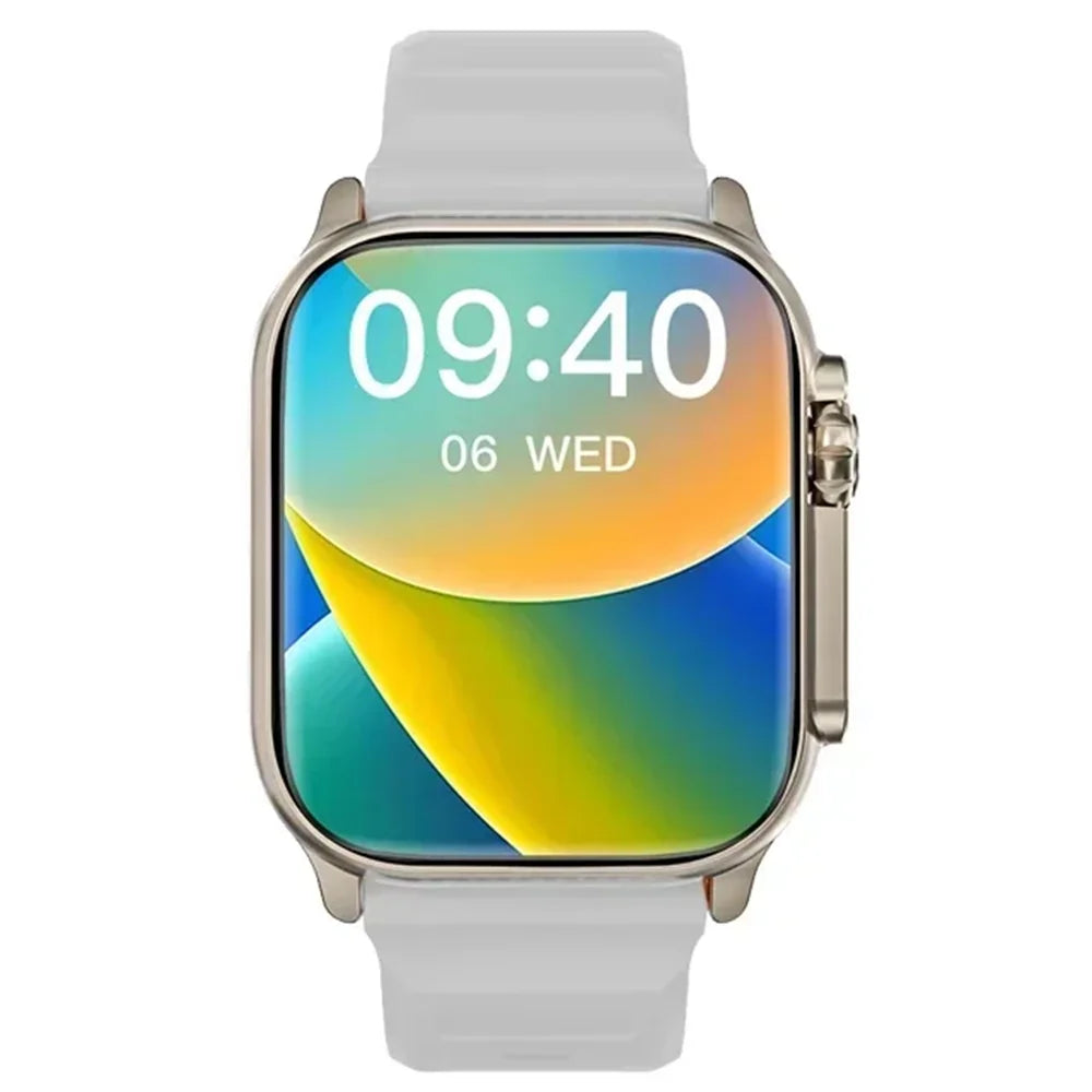 LAXASFIT 2025 Newest Smartwatch Bluetooth Voice Call Heart Rate Monitor Sports Bracelet for Android IOS Smartwatch Gift