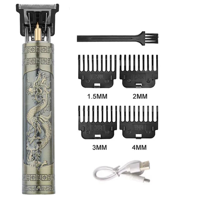 New Hair Clipper For Men's Beard Shaver Professional Version of Wireless Electric  Hair Trimmer Retro T9 Hair Cutting Machine