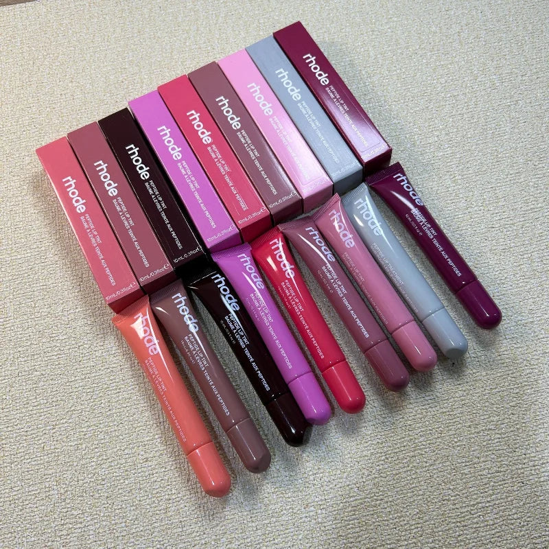 Rhode Lip Moisturizer Summer Lip Balm Smoothing Lipstick Lines Lasting Nourishing Women Daily Care Makeup Gloss Care Makeup Girl