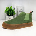 High Top Sneakers Men Winter Plush Boots Fashion Casual Nubuck Leather Breathable Height Increased Flat Platform Board Shoes