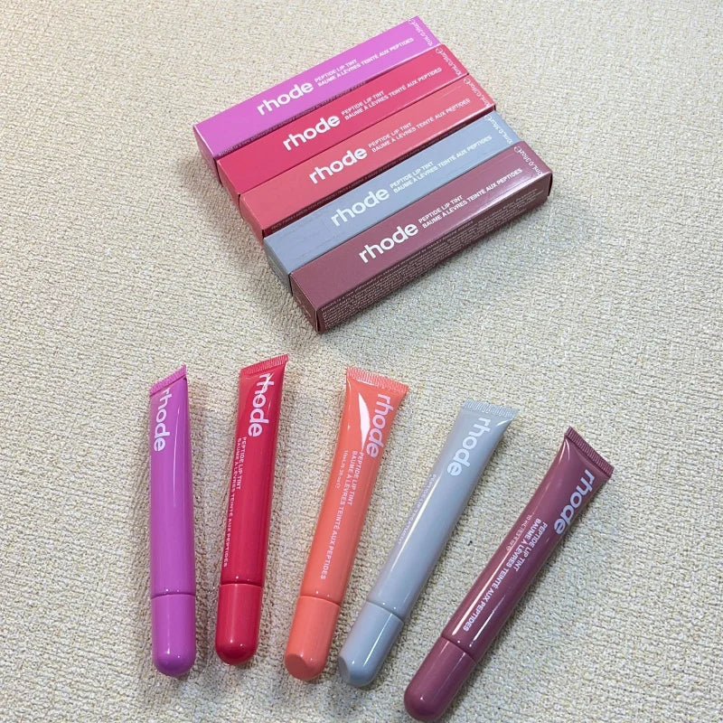 Rhode Lip Moisturizer Summer Lip Balm Smoothing Lipstick Lines Lasting Nourishing Women Daily Care Makeup Gloss Care Makeup Girl