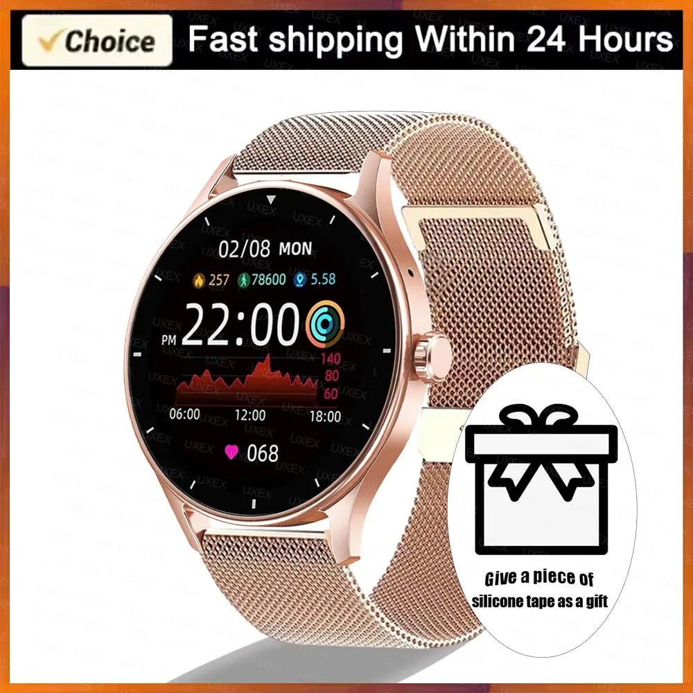 Wireless Call Men Plus Women Bt Call Smart Band Watch Valentine's Gift Watches Sports Ladies Smart Watches For Android IOS Phone