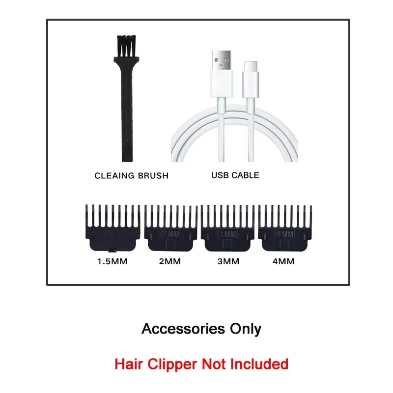 Vintage T9 Electric Cordless Hair Cutting Machine Professional Hair Barber Trimmer For Men Clipper Shaver Beard Lighter