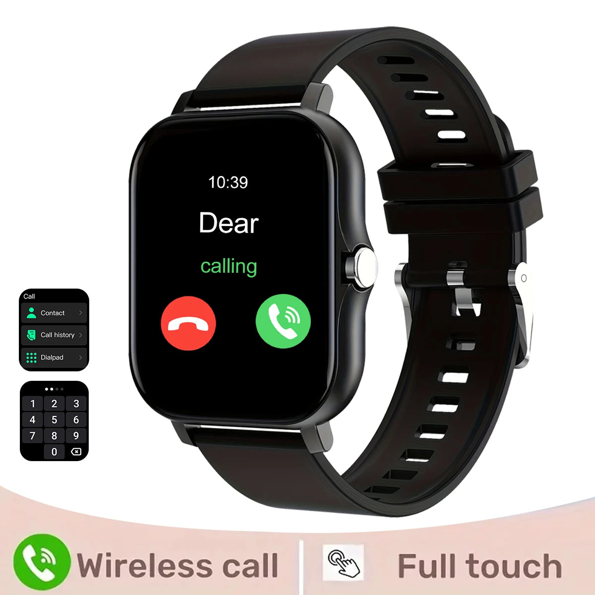 HOT 2025 Smart watch, multi-sport mode, message reminder, multiple APP reminders, suitable for men and women