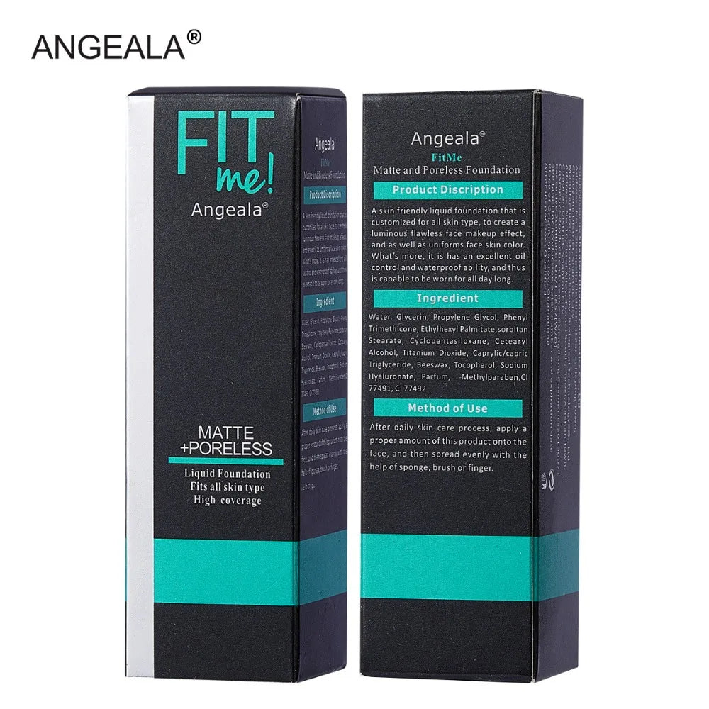 Professional Full Coverage Liquid Foundation Long Lasting BB Cream Makeup Base Waterproof Concealer Face Foundation