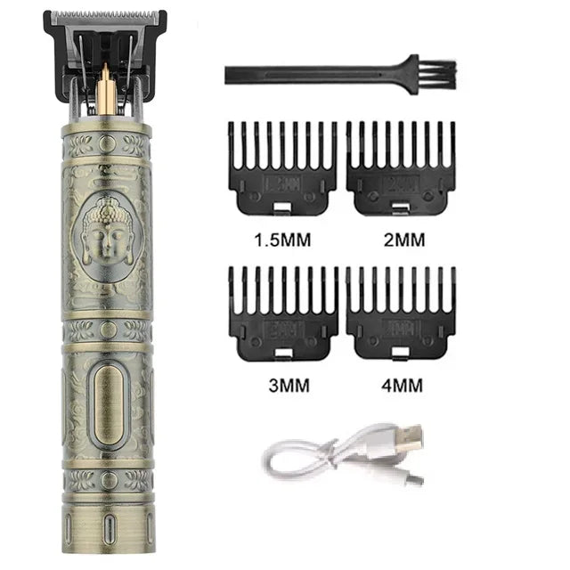 New Hair Clipper For Men's Beard Shaver Professional Version of Wireless Electric  Hair Trimmer Retro T9 Hair Cutting Machine
